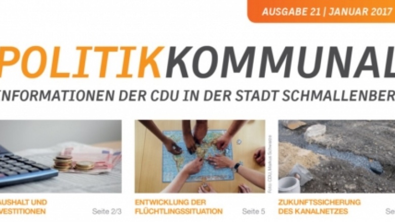 Neue Ausgabe PolitikKommunal: hier geht´s zum Download Neue Ausgabe PolitikKommunal: hier geht´s zum Download