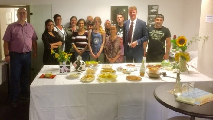 Besuch "Schmausretter", Team Impuls Gleidorf