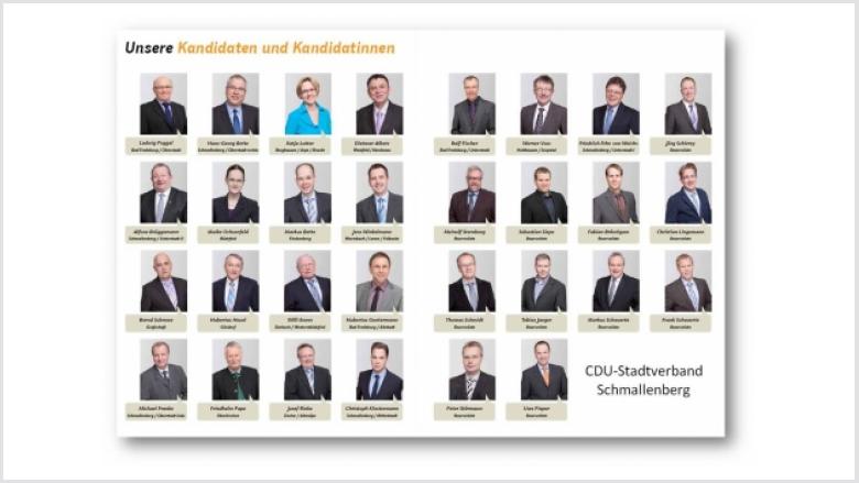 Gemeinsam erfolgreich - für eine gute Zukunft unserer Stadt Gemeinsam erfolgreich - für eine gute Zukunft unserer Stadt